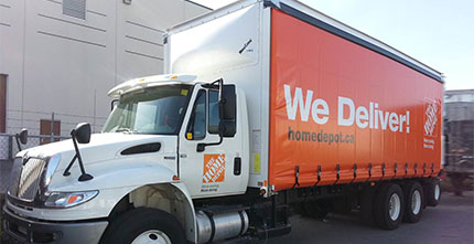  Home  Depot  Canada no online sales delivery  from stores 