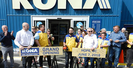 RONA store in Hope, BC